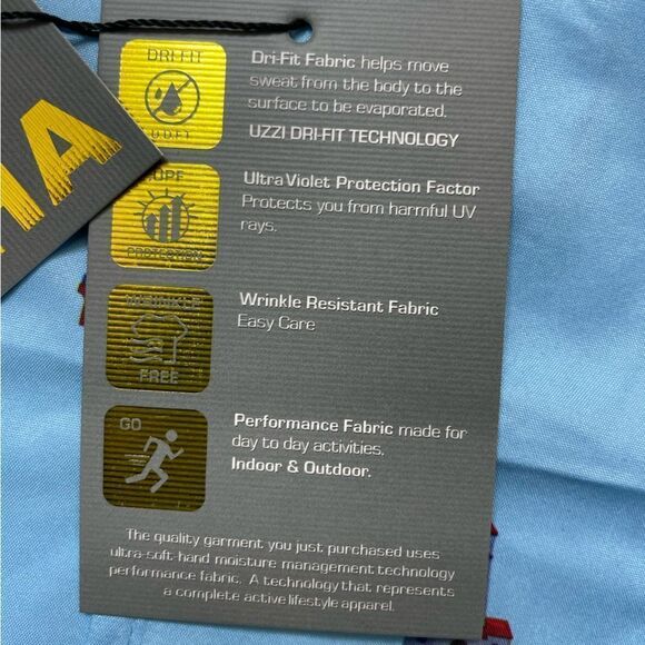 Uzzi Hawaiian All Over Lighthouse Print Shirt Men XXL Blue Short Sleeve NWT - Picture 6 of 7